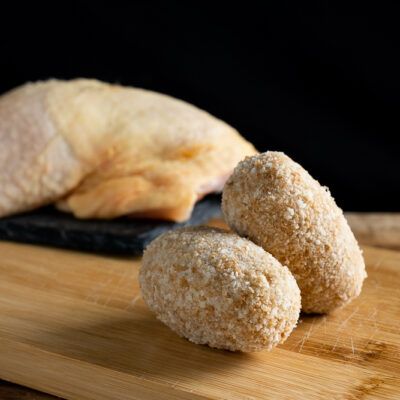 Croquetes de pollastre rostit
