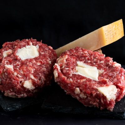 Hamburgueses de bou i parmesà