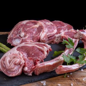 Talls de xai barrrejat